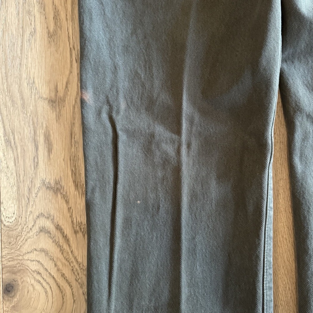 Vintage Levis 501xx Jeans Mens 34x32 Made in USA Olive Green Denim Military - Picture 11 of 15